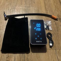 Rechargeable Touch Screen Air Pump Bikes E-bikes Cars Motorcycles New