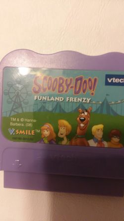 Vtech smile cartridge Scooby-Doo Funland Frenzy