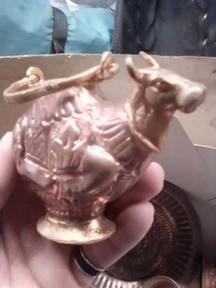 Brass Indian Holy Water Item