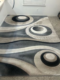Big Grey Rug 8*10