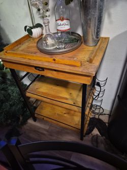 Wood Bar 300$  or best offer