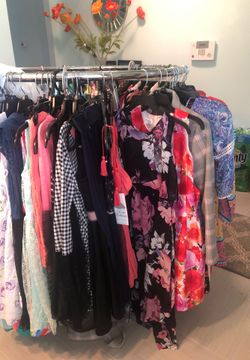 Dresses I have many dresses size 8,10,12,14 for girls 8-14 years old I’m in Boiling Springs Sc