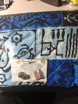 Hawaiian car seat covers