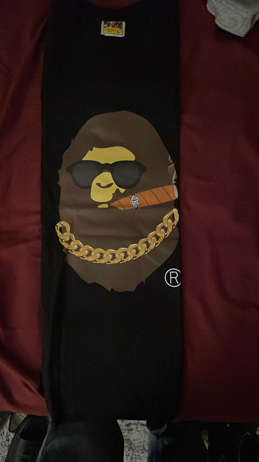 Bape Smoking Ape 