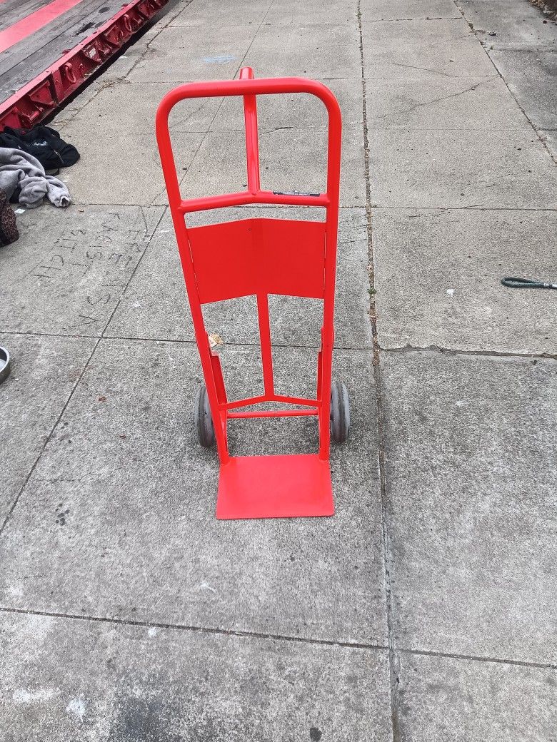 The object in the image is a heavy-duty hand truck.