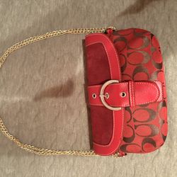 Coach Purse Red
