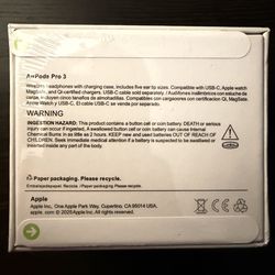 Air Pods Pro 3 Noise Cancelling