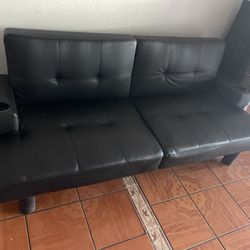 Leather Futon