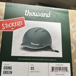 Thousand Kids Helmet New Never Worn