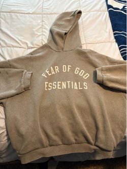 Essentials hoodie fear of god, size xl