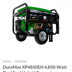 Duromax Hybrid 4850 EH Generator