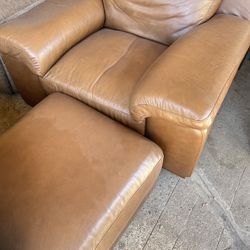 Chair Sofa With Foot Rest