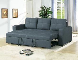 Convertible Sofa Sleeper with Pull-Out Bed