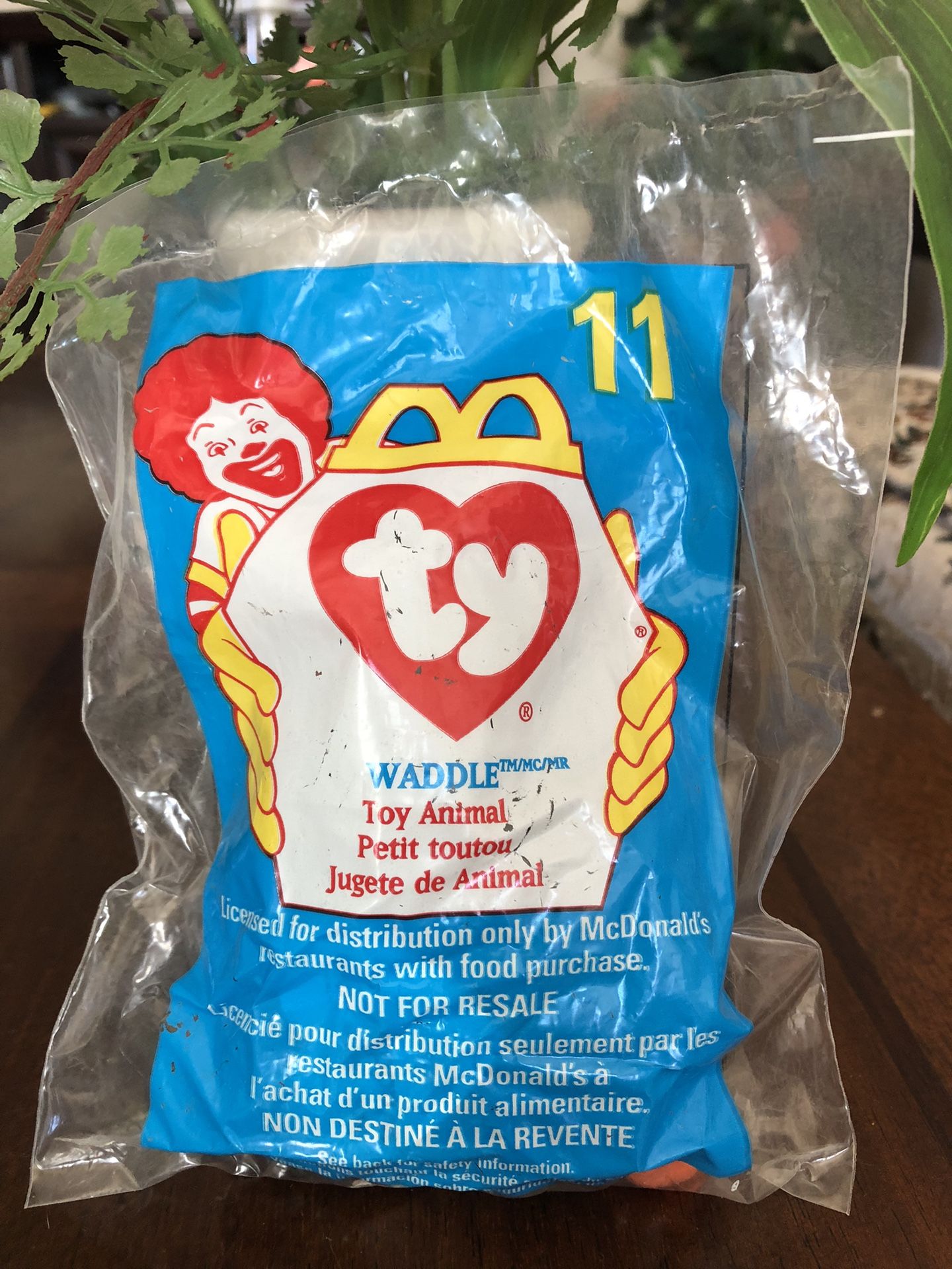 Mc Donald’s Teenie Beanie Babies Waddle