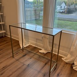 Gold Entryway / Console Table
