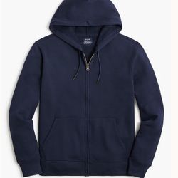 New With Tags - J. Crew fleece full-zip hoodie, Men’s M