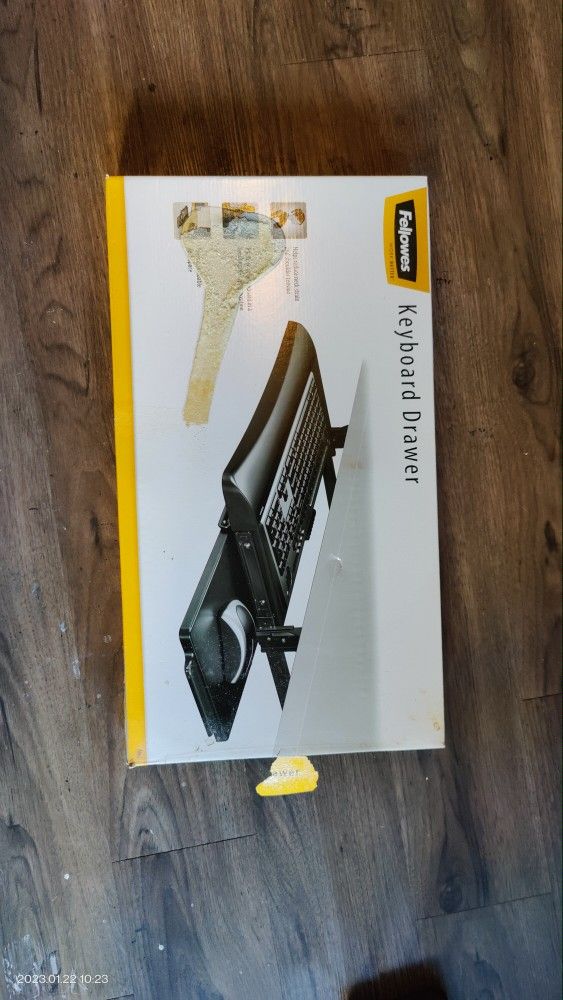 Fellows Keyboard Tray With Mouse Extension