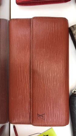 Louis Vuitton brown Epi leather wallet