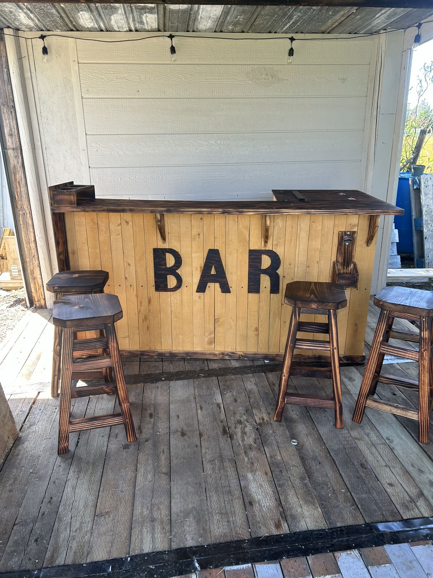 Wooden Bar