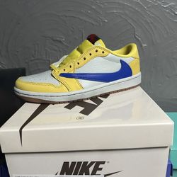 Travis Scott Canary low Womens