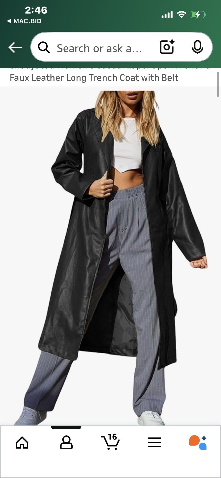 Athlemo Women's Casual Jacket Large