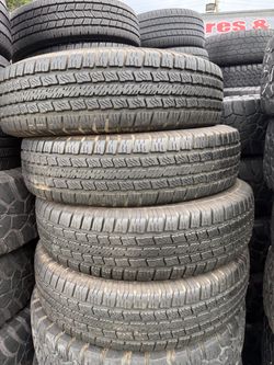 235/80r16  cooper tires en excelentes condiciones de vida las 4