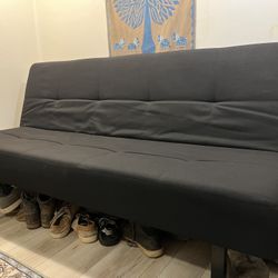 IKEA Black Futon 