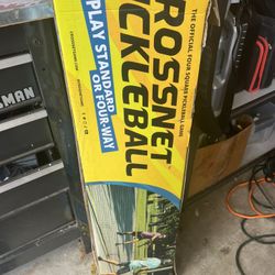 Pickle Ball/ 4 square Crossnet Set. Brand New