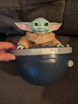 Mandalorian and Grogu popcorn container hover pram star wars bucket AMC movie theater 2026 Father's Day gift present