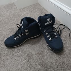 Blue Like New Timberlands 
