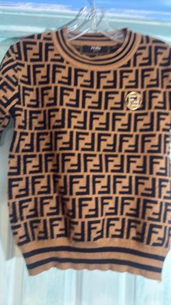 Fendi FF Monogram Knit Sweater