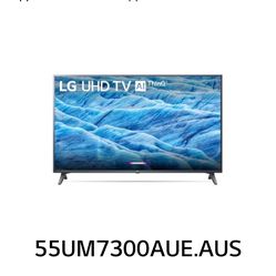 lg 55 Inch UHD tv Ai thin WebOS Magic Remote Compatible 