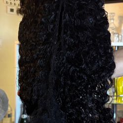 32” Water Wave Lace Front Wig