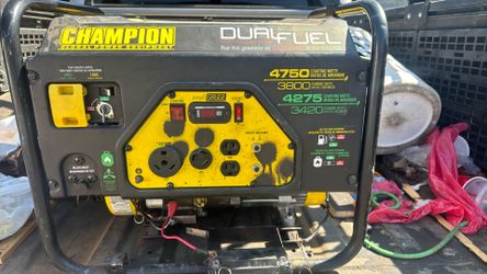 Champion generator 4750 Watts