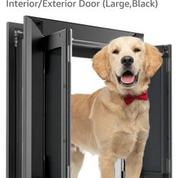 Large Dog Door Swing Action