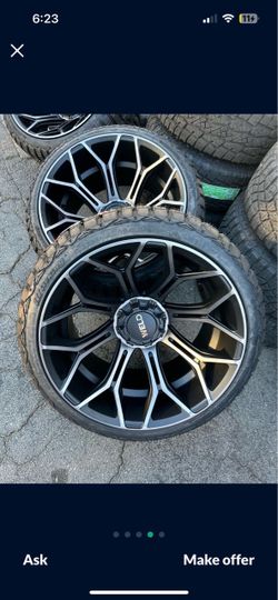 33 X 14.50R24 wheels and tires