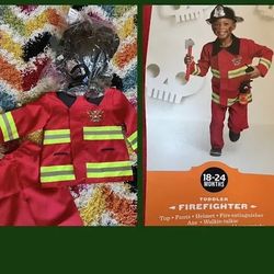 Hyde and Eek toddler firefighter Brand new 18-24 MONTHS