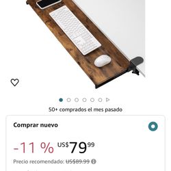 Vivo Vintage Extra Long Keyboard Mount