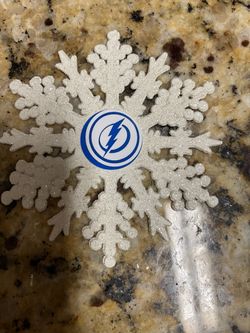 Tampa bay lightning ornament