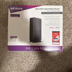 Netgear N600 Wifi Cable Modem Router