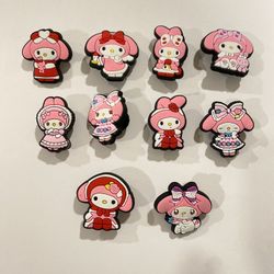 Hello kitty my melody Croc Charms 
