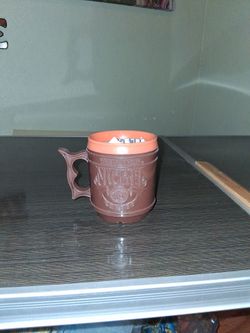 Vintage Plastic Whataburger Nickel Coffee mug