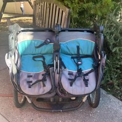 Double Jogger Stroller Off Road Rugged Terrain