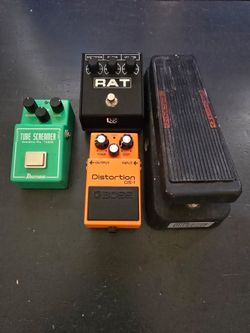 Guitar pedals