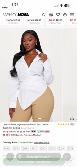 Plus Size 2X Shirt