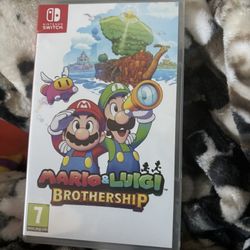Mario and Luigi brothership Nintendo switch game