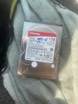 Toshiba 1tb Laptop Hard drive 