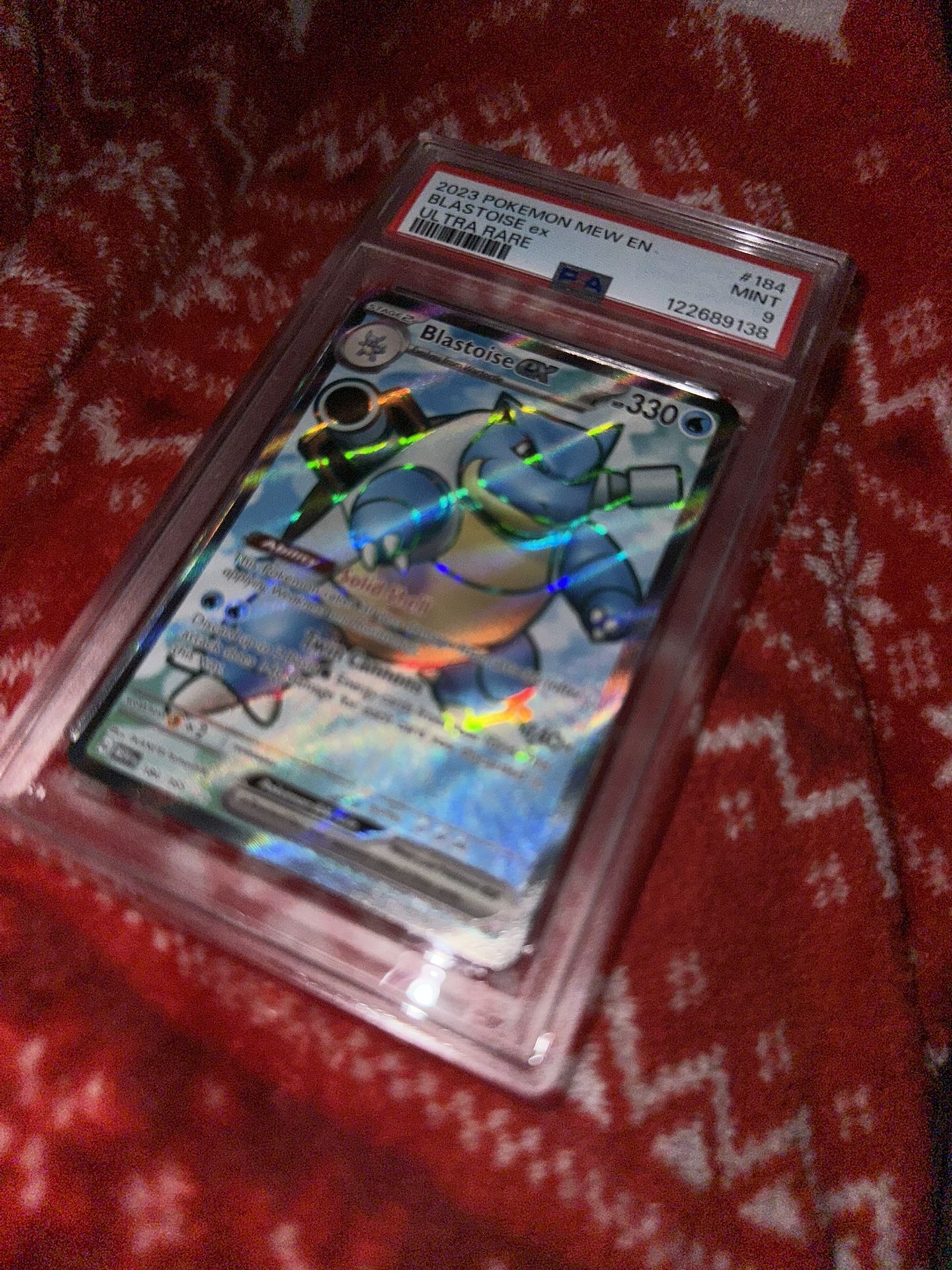 Blastoise Ex #184