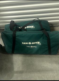 Cam-o-bunk Two sets of camping bunk beds .. comes in carry bag … $250 each Normally sells for $400 each