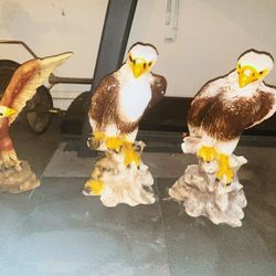 🦅 Bald Eagle Statues – Heavy, Detailed, Beautiful!